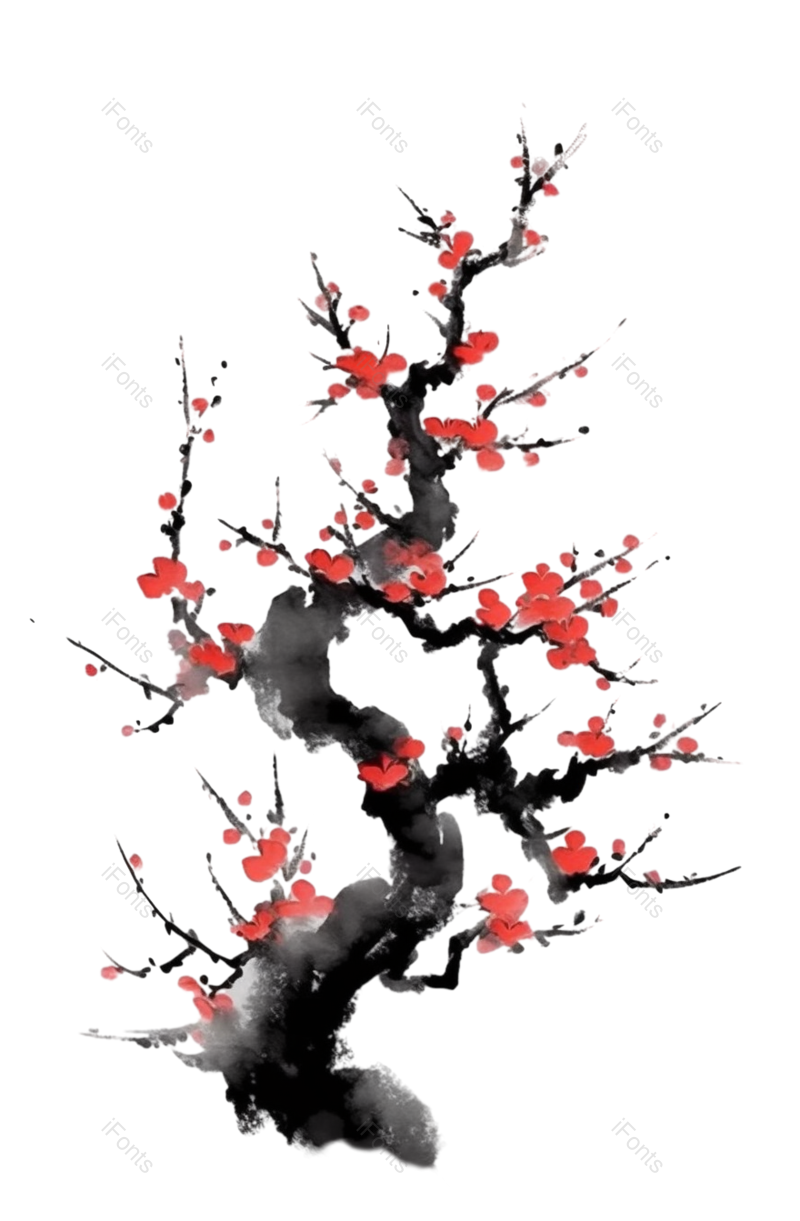 红色的花图片,白色背景元素,灰色背景PNG,免抠素材